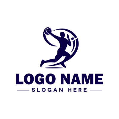 Mẫu logo câu lạc bóng ném Handball đẹp 1-14