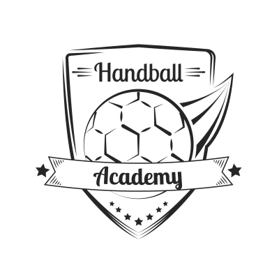 Mẫu logo câu lạc bóng ném Handball đẹp 1-20