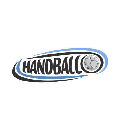Mẫu logo câu lạc bóng ném Handball đẹp 1-24