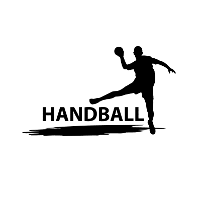 Mẫu logo câu lạc bóng ném Handball đẹp 1-25