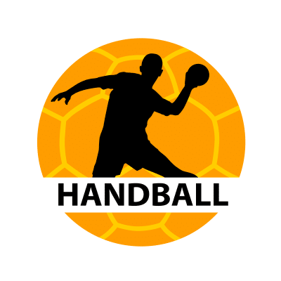 Mẫu logo câu lạc bóng ném Handball đẹp 1-28