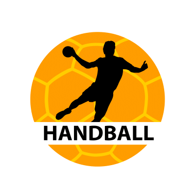 Mẫu logo câu lạc bóng ném Handball đẹp 1-29