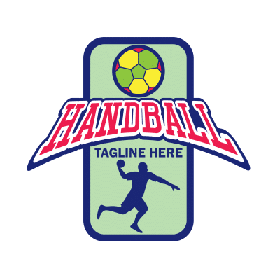 Mẫu logo câu lạc bóng ném Handball đẹp 1-42