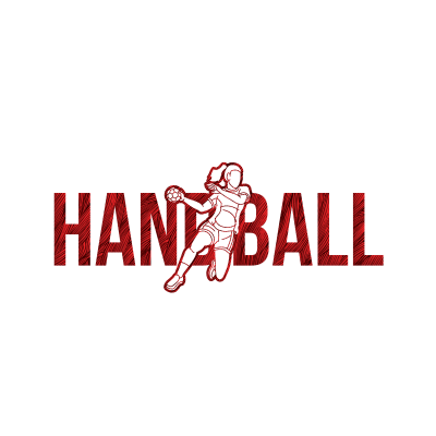 Mẫu logo câu lạc bóng ném Handball đẹp 2-15